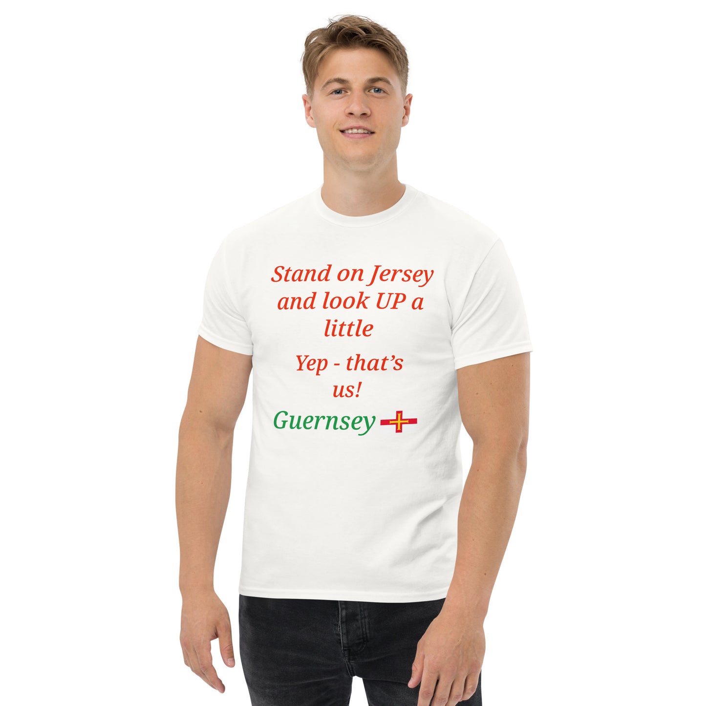 Men's classic tee (Stand on Jersey)