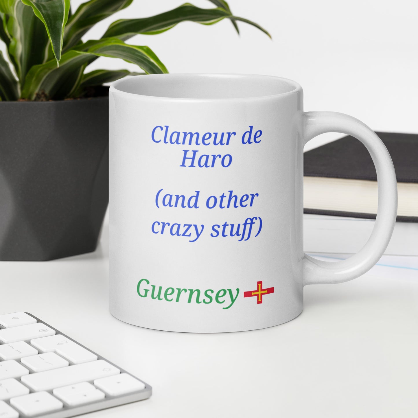White glossy mug (Clameur de Haro - and other crazy stuff)