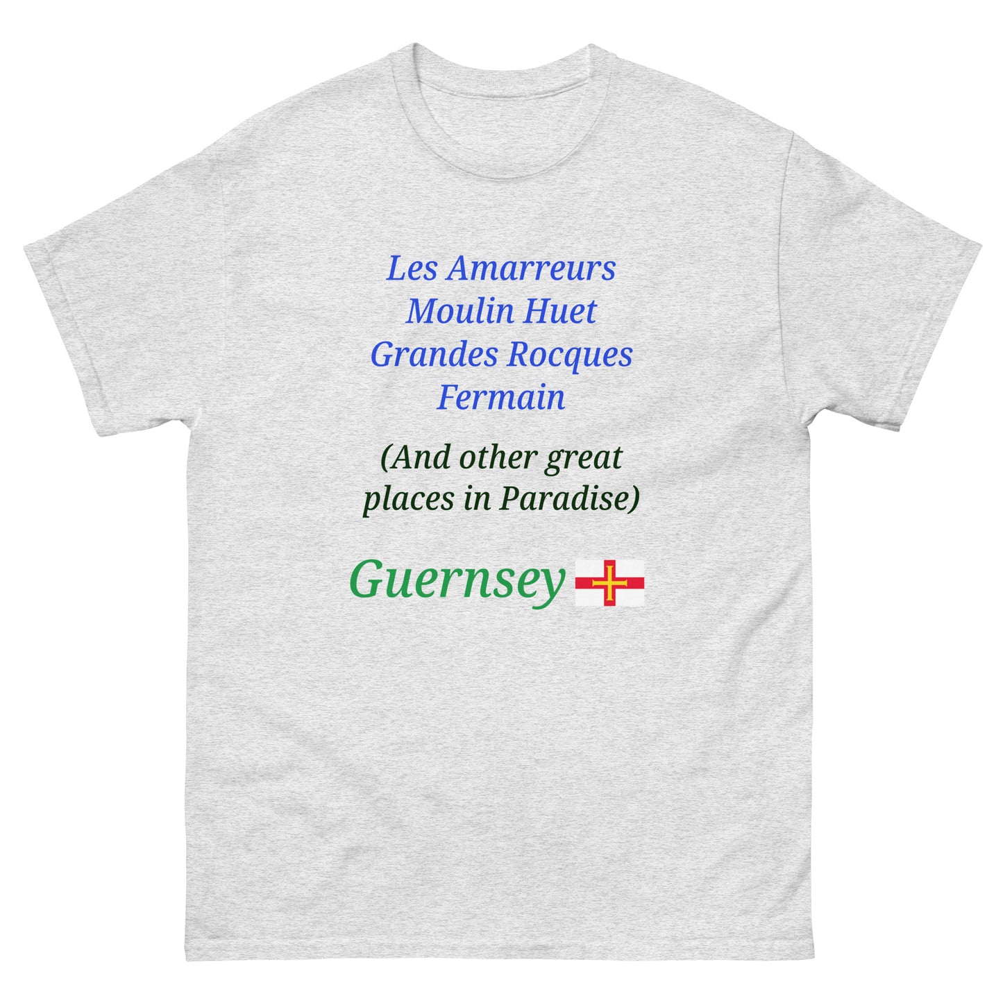 Men's classic tee (Places in Paradise)
