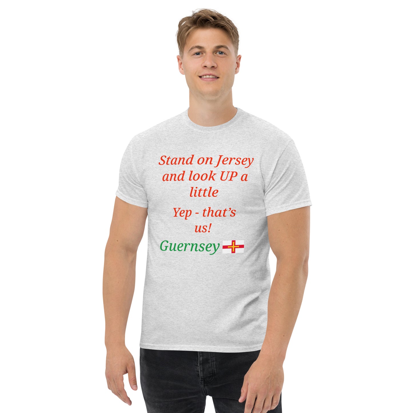 Men's classic tee (Stand on Jersey)