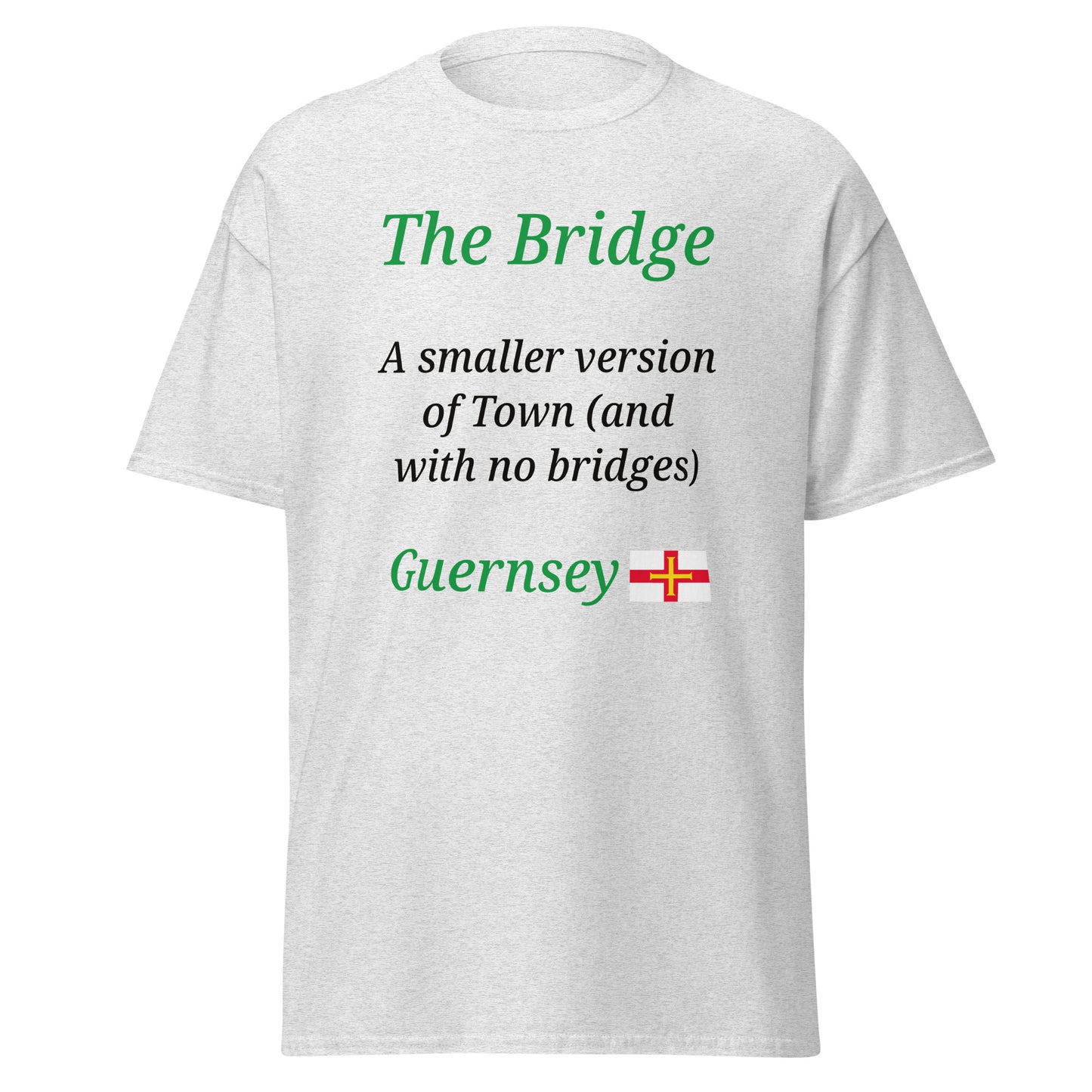Men's classic tee (The Bridge - A smaller version of Town - and with no bridges)