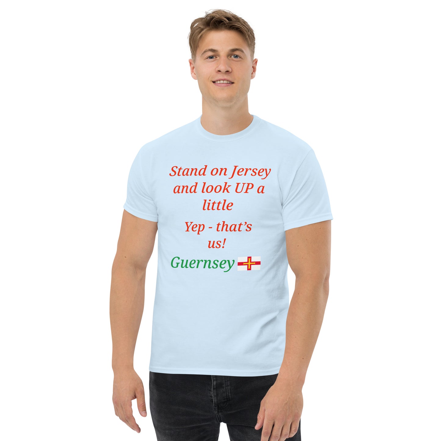 Men's classic tee (Stand on Jersey)