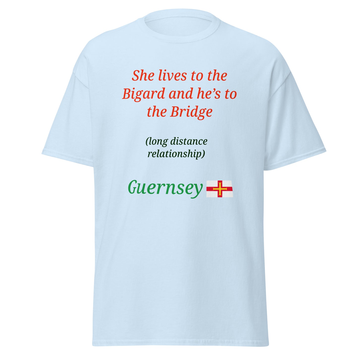 Men's classic tee (Long distance relationship)