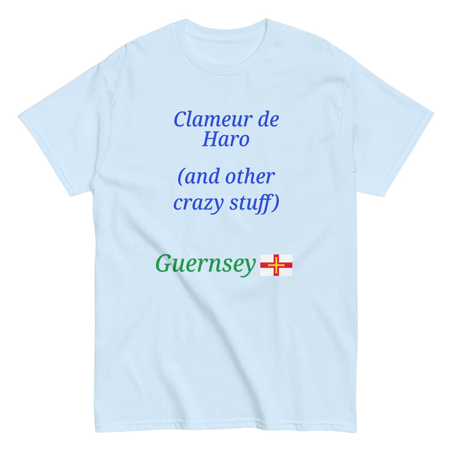 Men's classic tee (Clameur de Haro - and other crazy stuff)