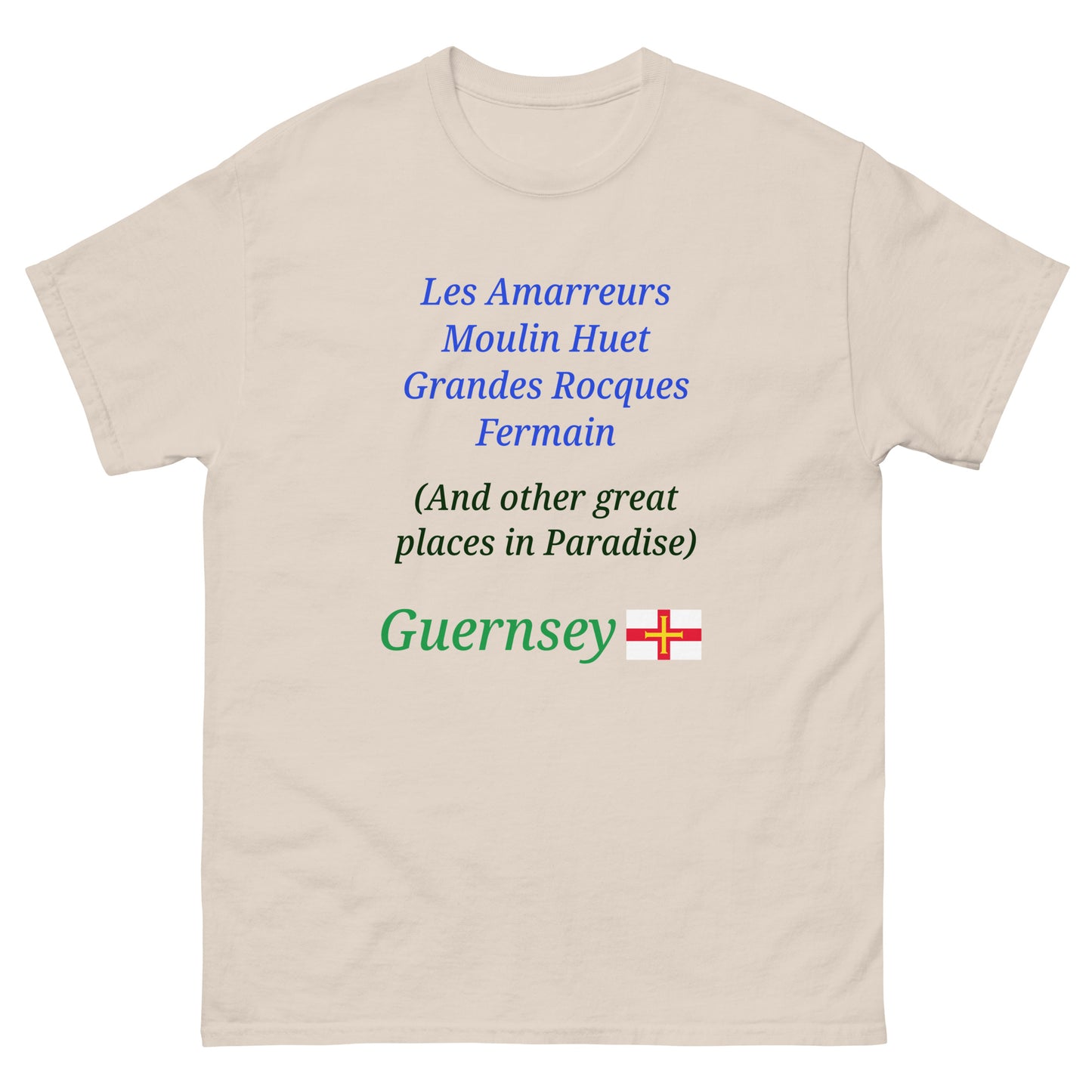 Men's classic tee (Places in Paradise)