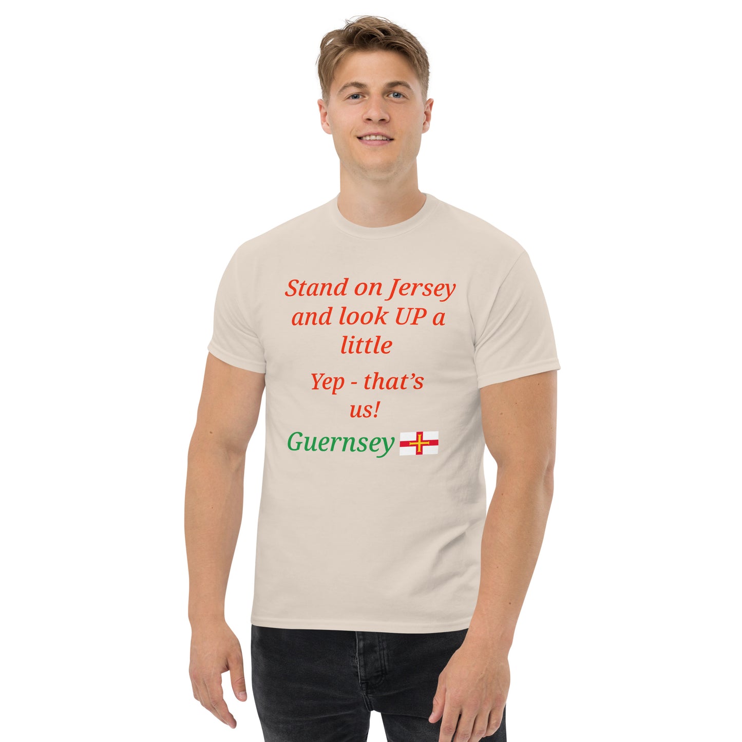Men's classic tee (Stand on Jersey)