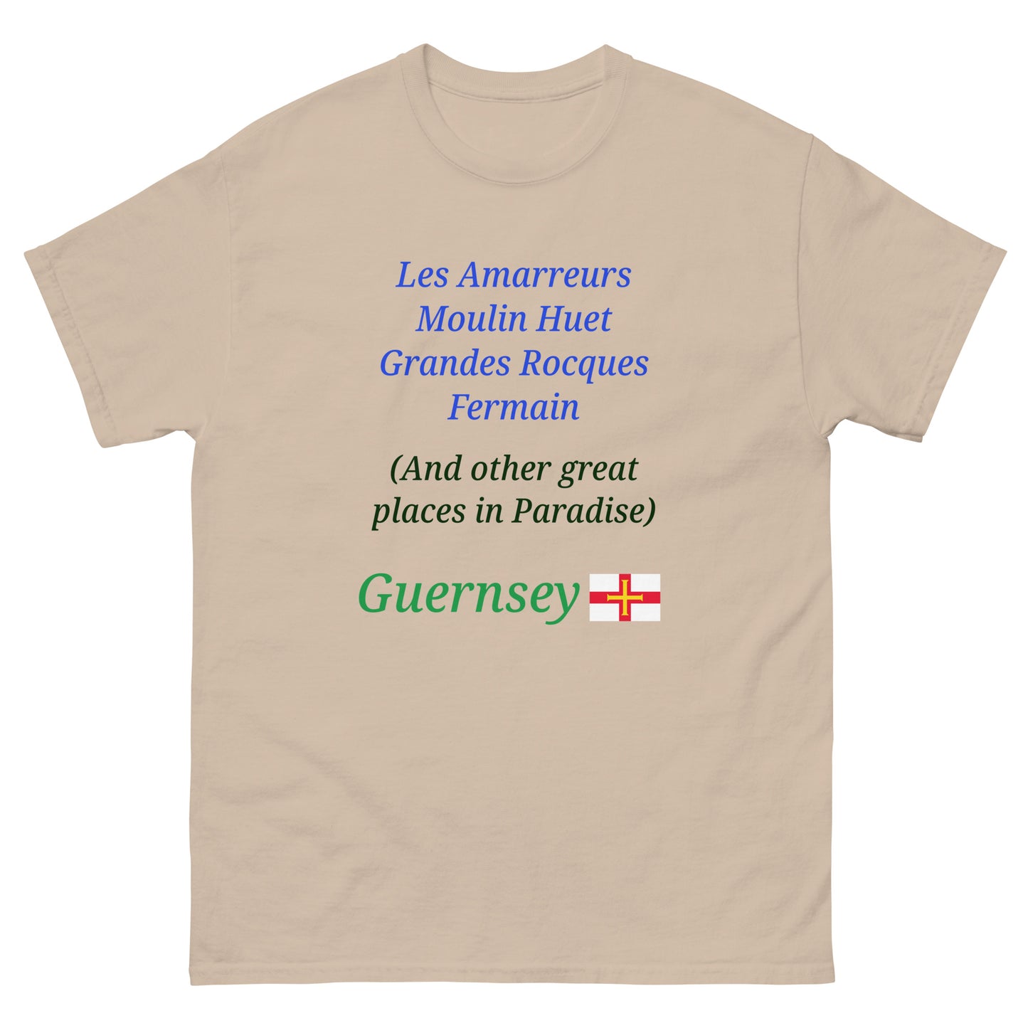 Men's classic tee (Places in Paradise)