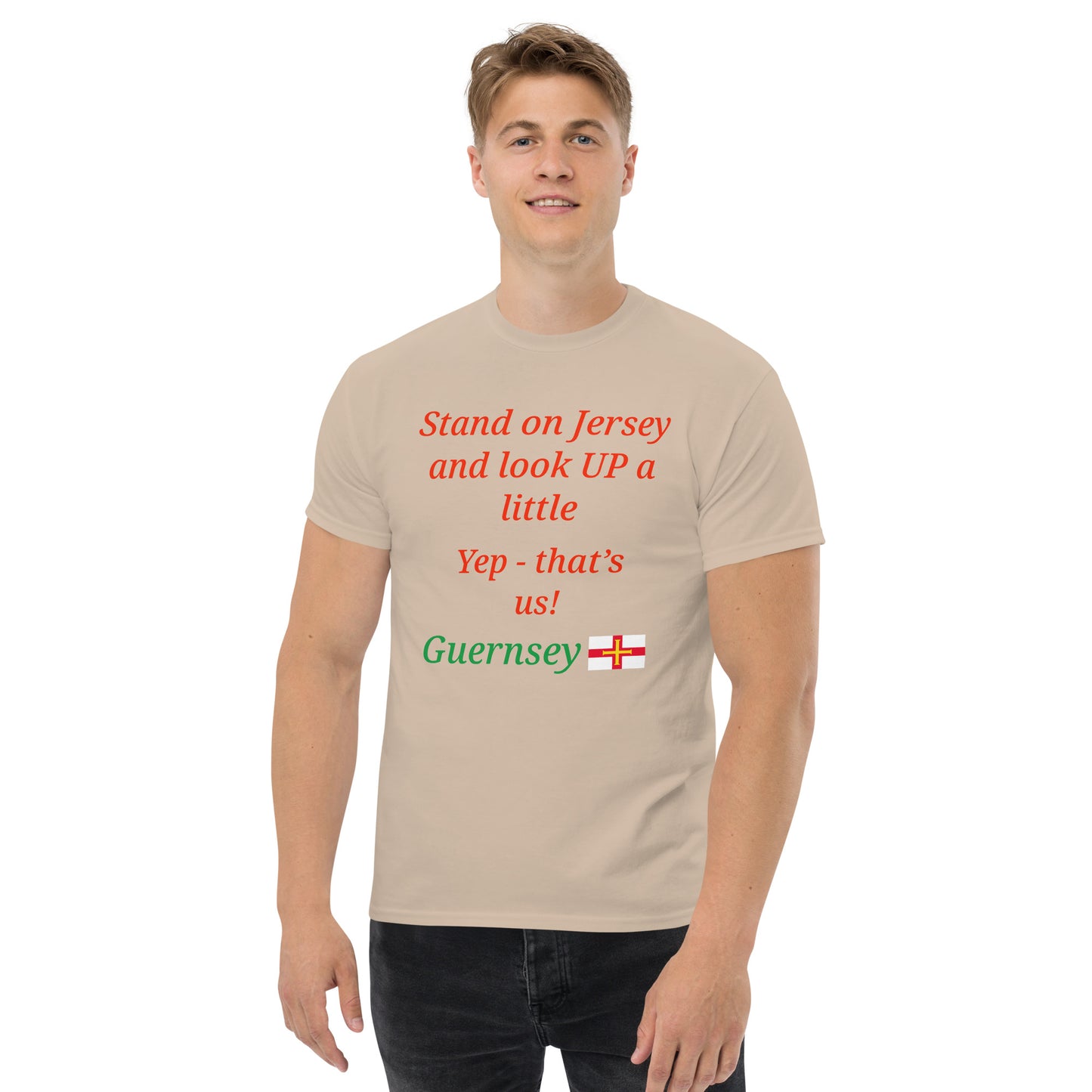Men's classic tee (Stand on Jersey)