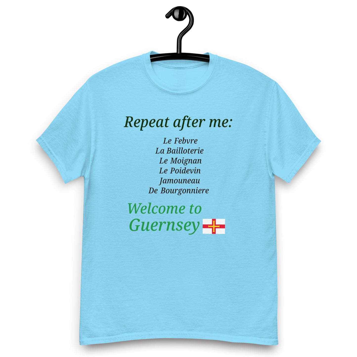 Men's classic tee (Repeat after me)
