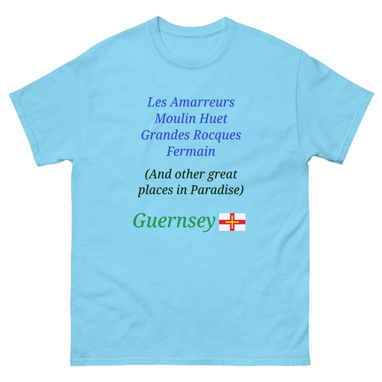 Men's classic tee (Places in Paradise)
