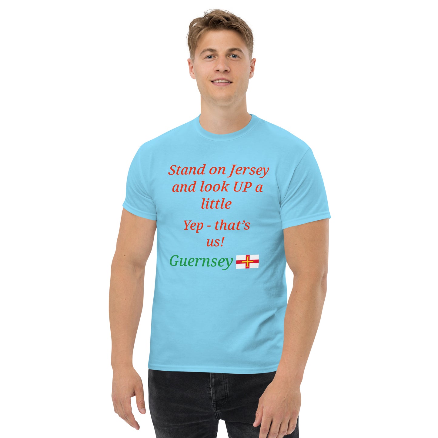 Men's classic tee (Stand on Jersey)