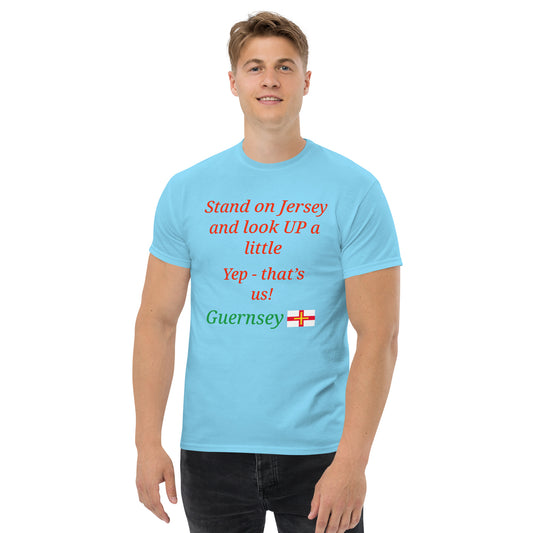 Men's classic tee (Stand on Jersey)
