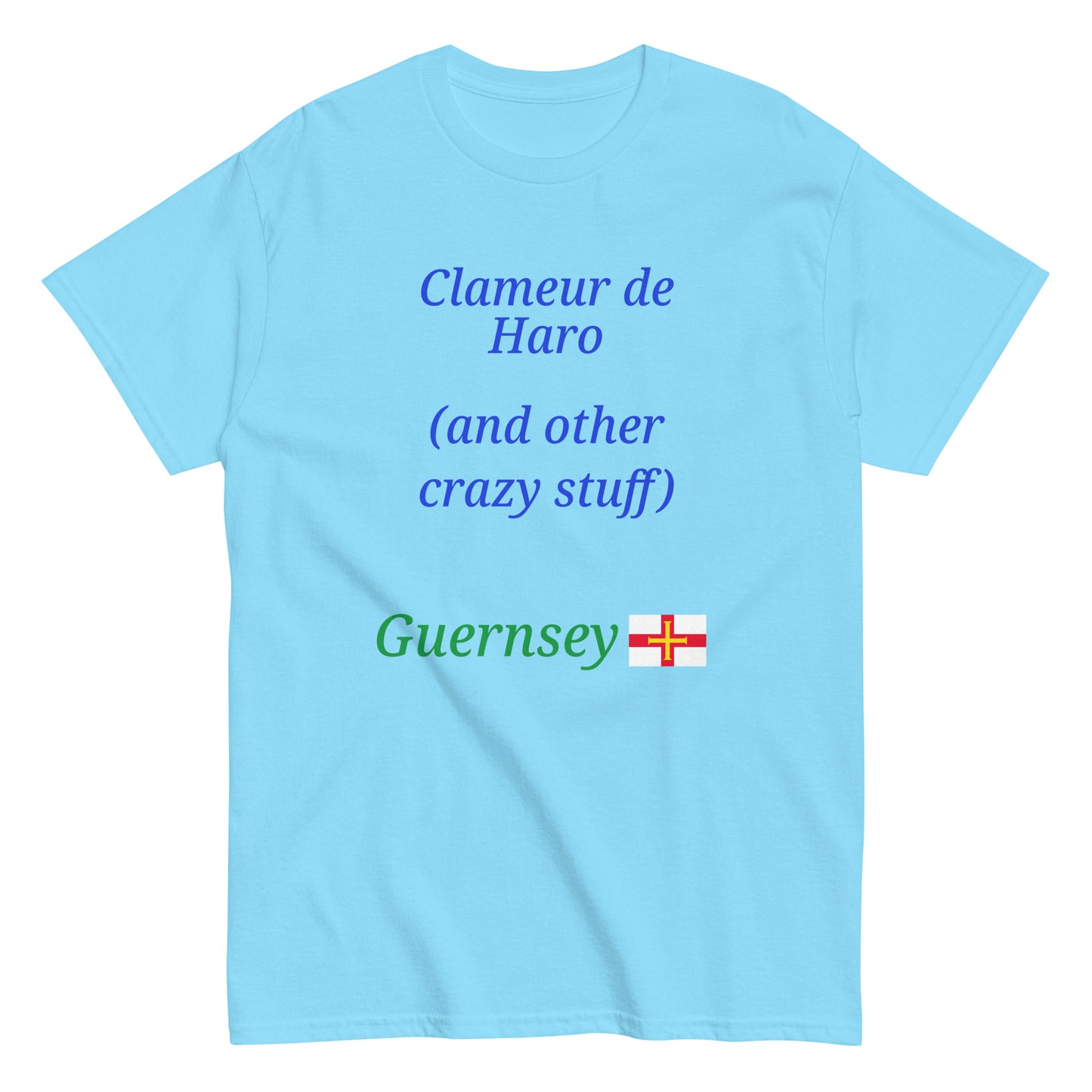 Men's classic tee (Clameur de Haro - and other crazy stuff)