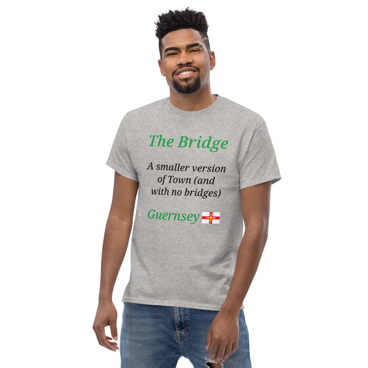 Men's classic tee (The Bridge - A smaller version of Town - and with no bridges)