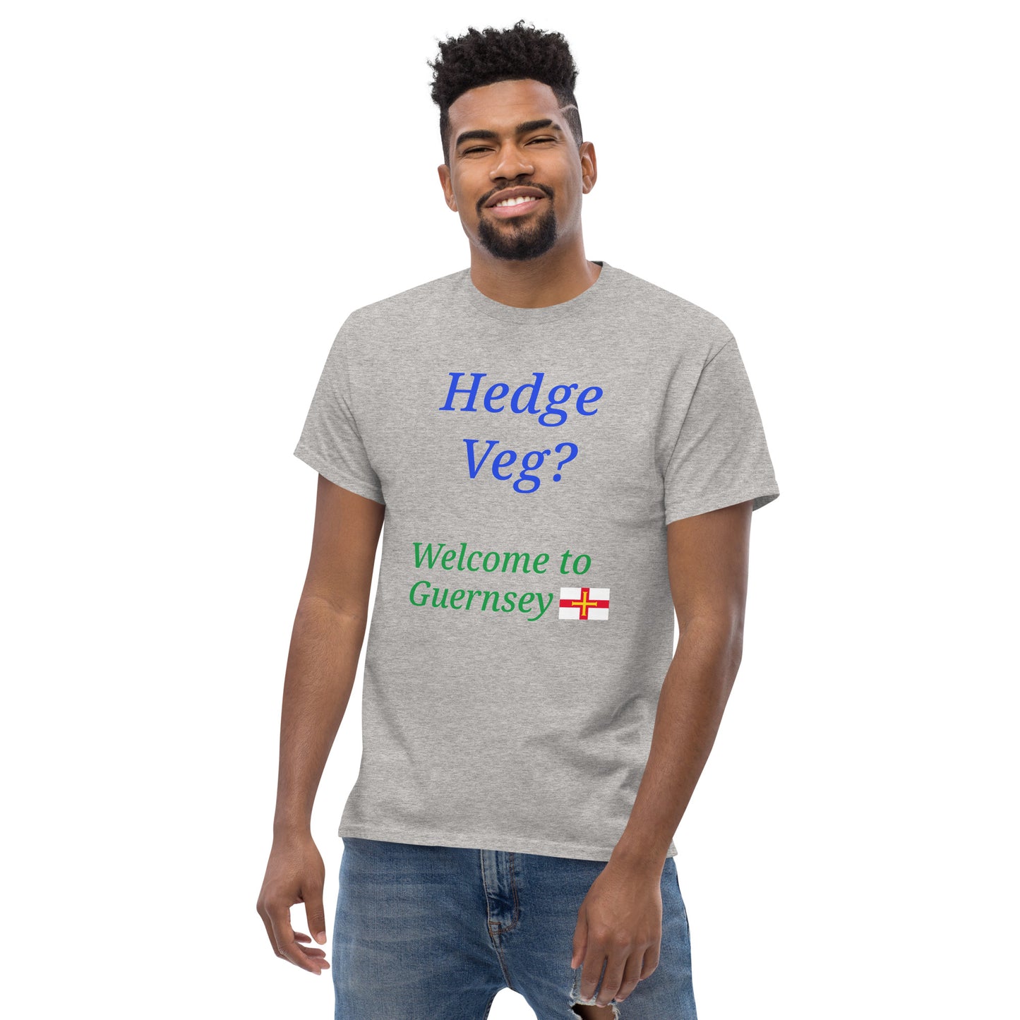 Men's classic tee (Hedge Veg)