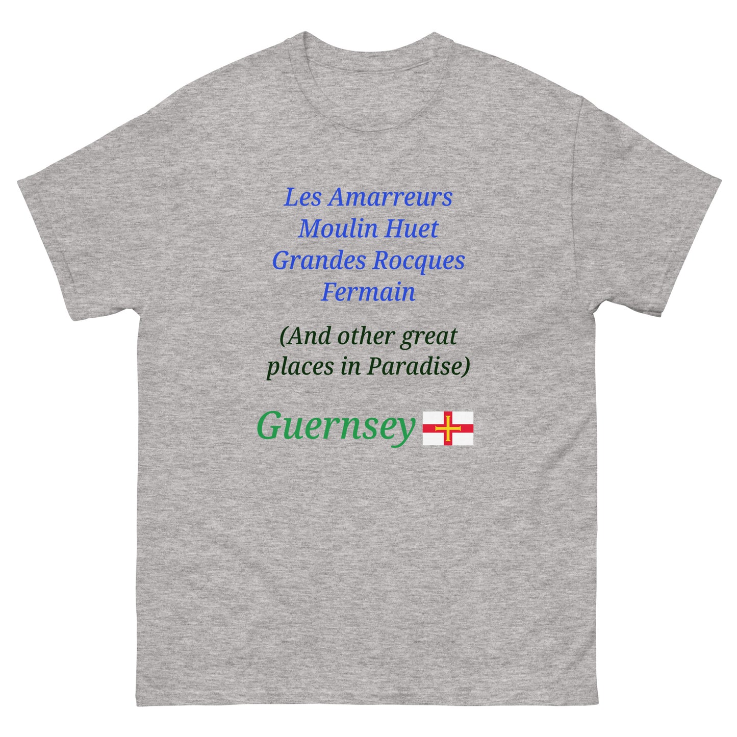 Men's classic tee (Places in Paradise)