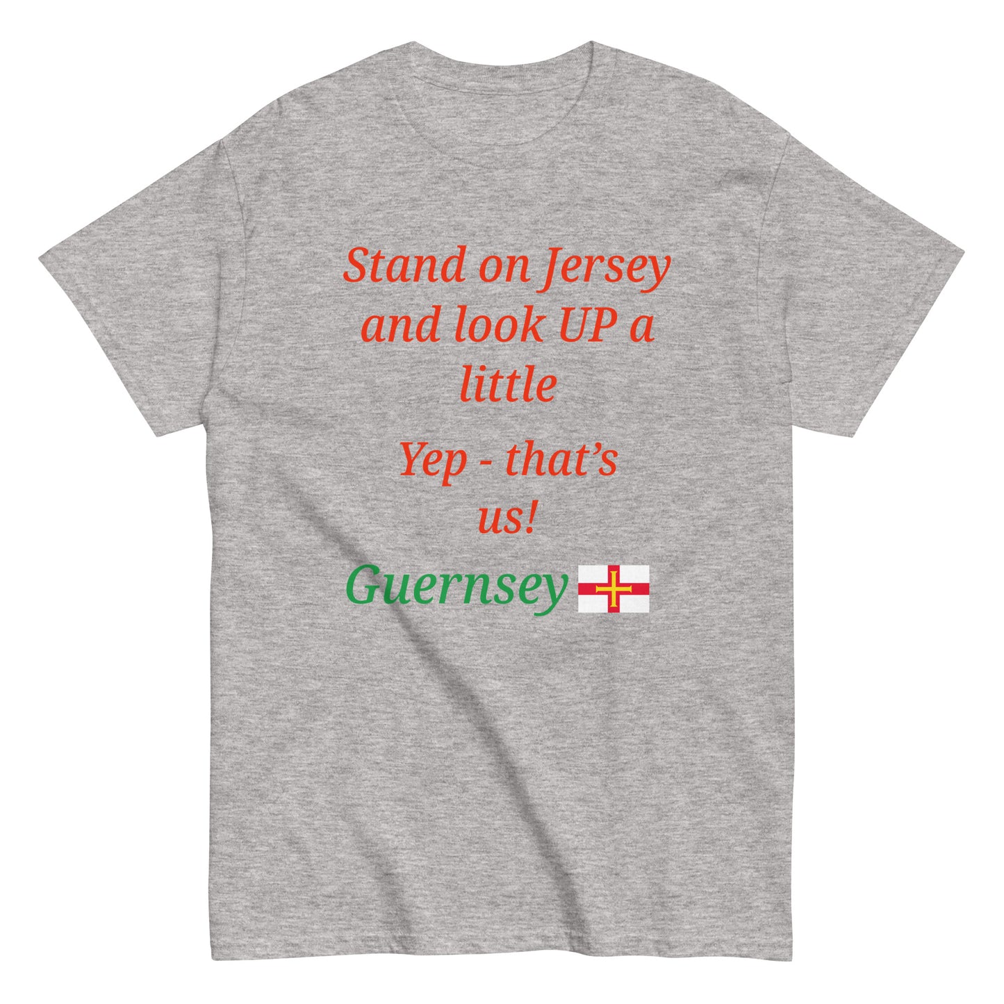 Men's classic tee (Stand on Jersey)