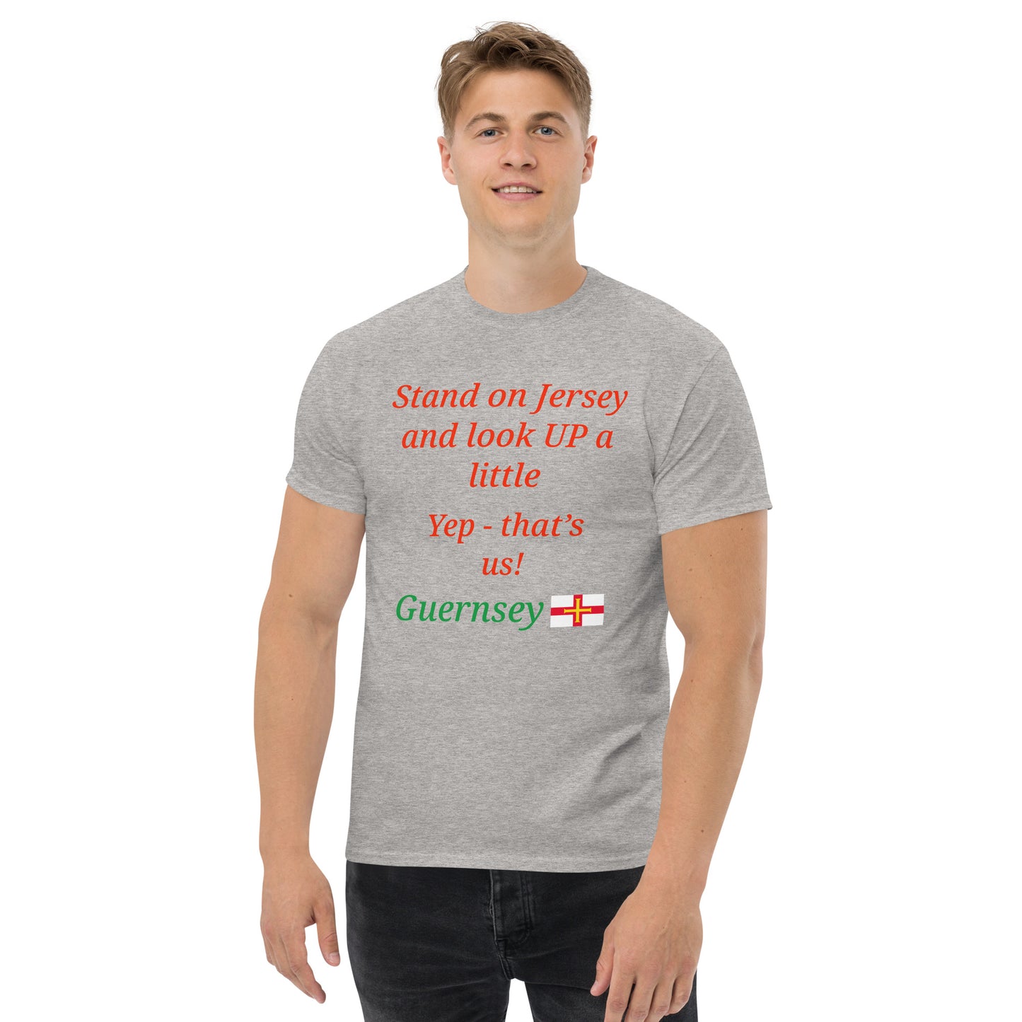 Men's classic tee (Stand on Jersey)
