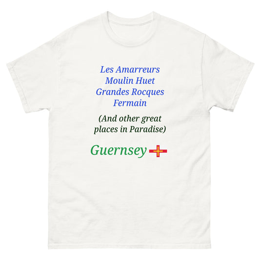 Men's classic tee (Places in Paradise)