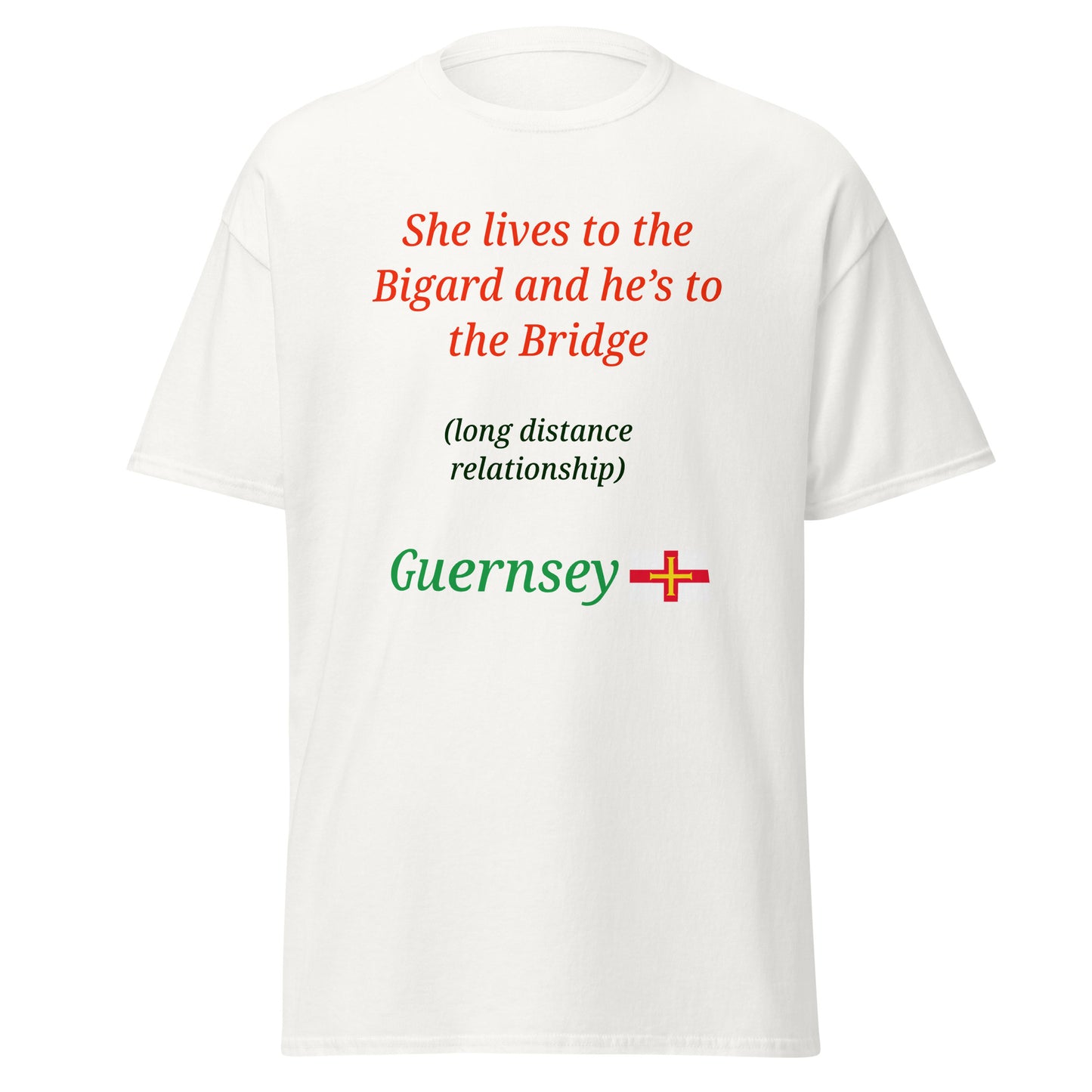 Men's classic tee (Long distance relationship)