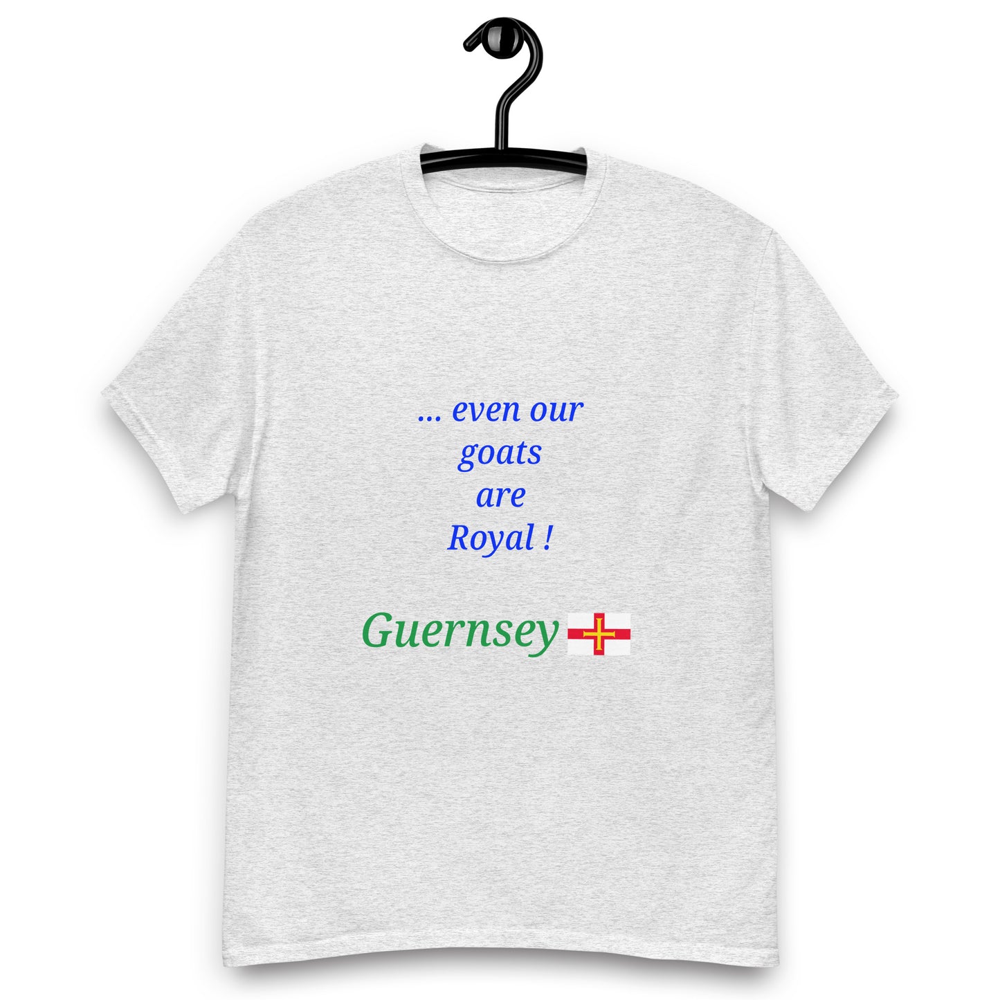 Unisex classic tee (Royal Golden Guernsey Goat)