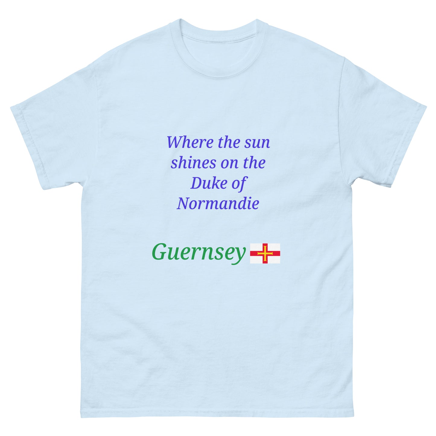 Unisex classic tee (Sun shines on the Duke)