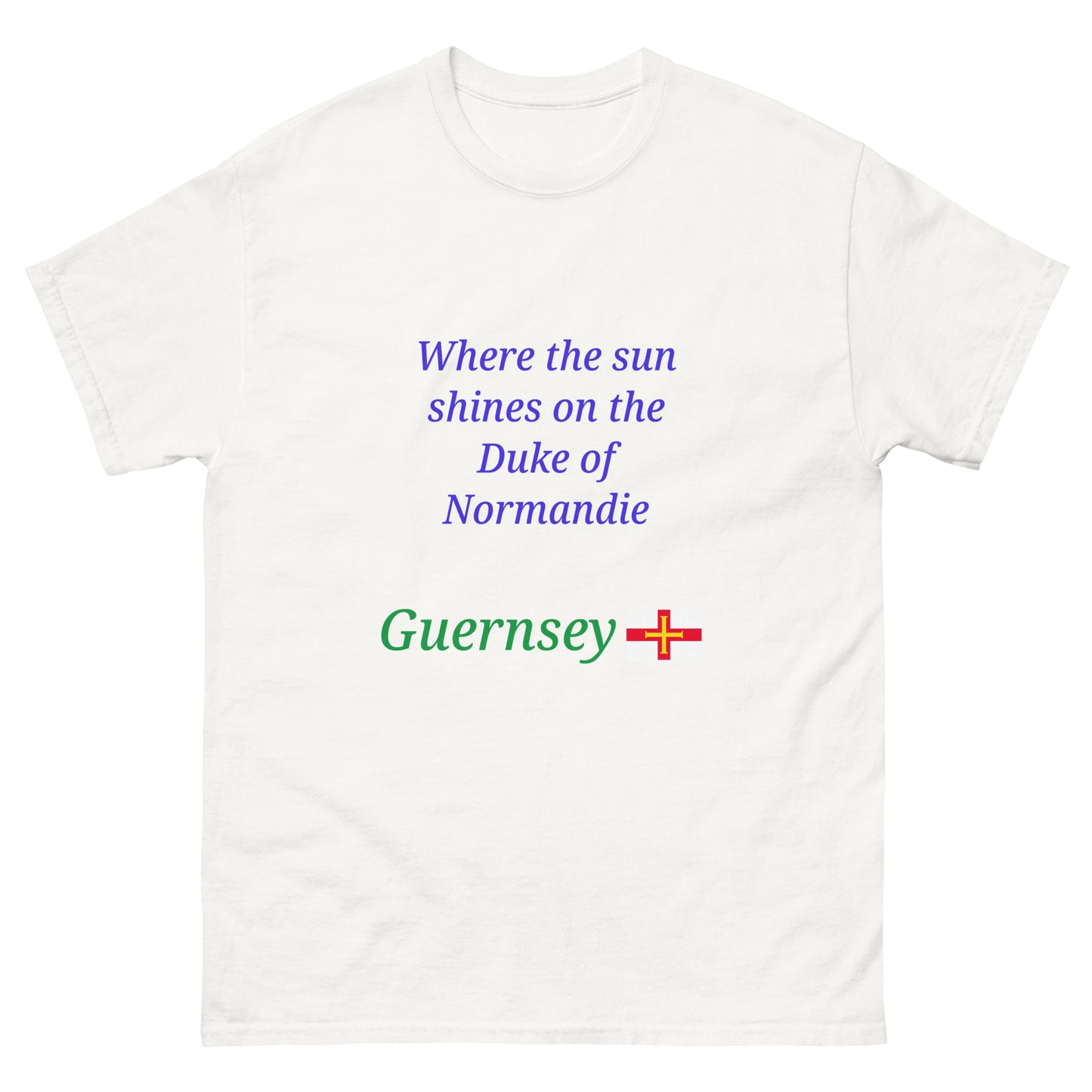 Unisex classic tee (Sun shines on the Duke)