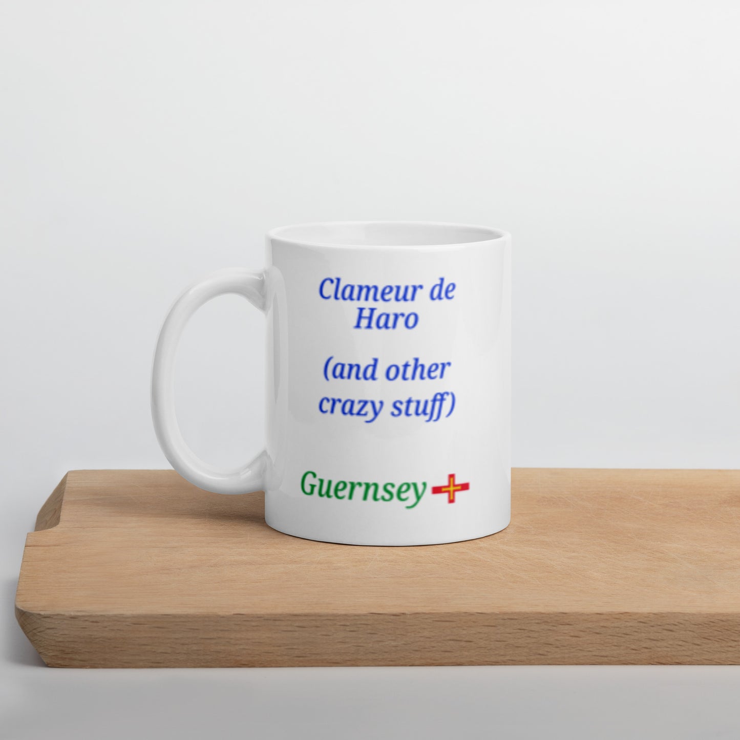 White glossy mug (Clameur de Haro - and other crazy stuff)