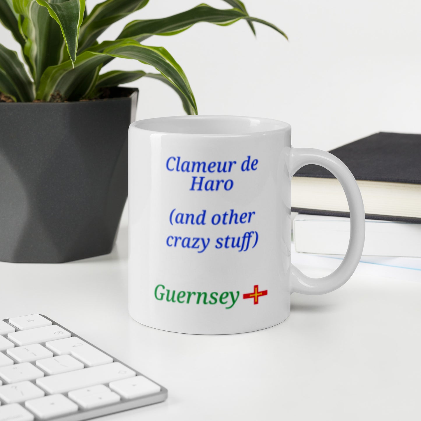 White glossy mug (Clameur de Haro - and other crazy stuff)