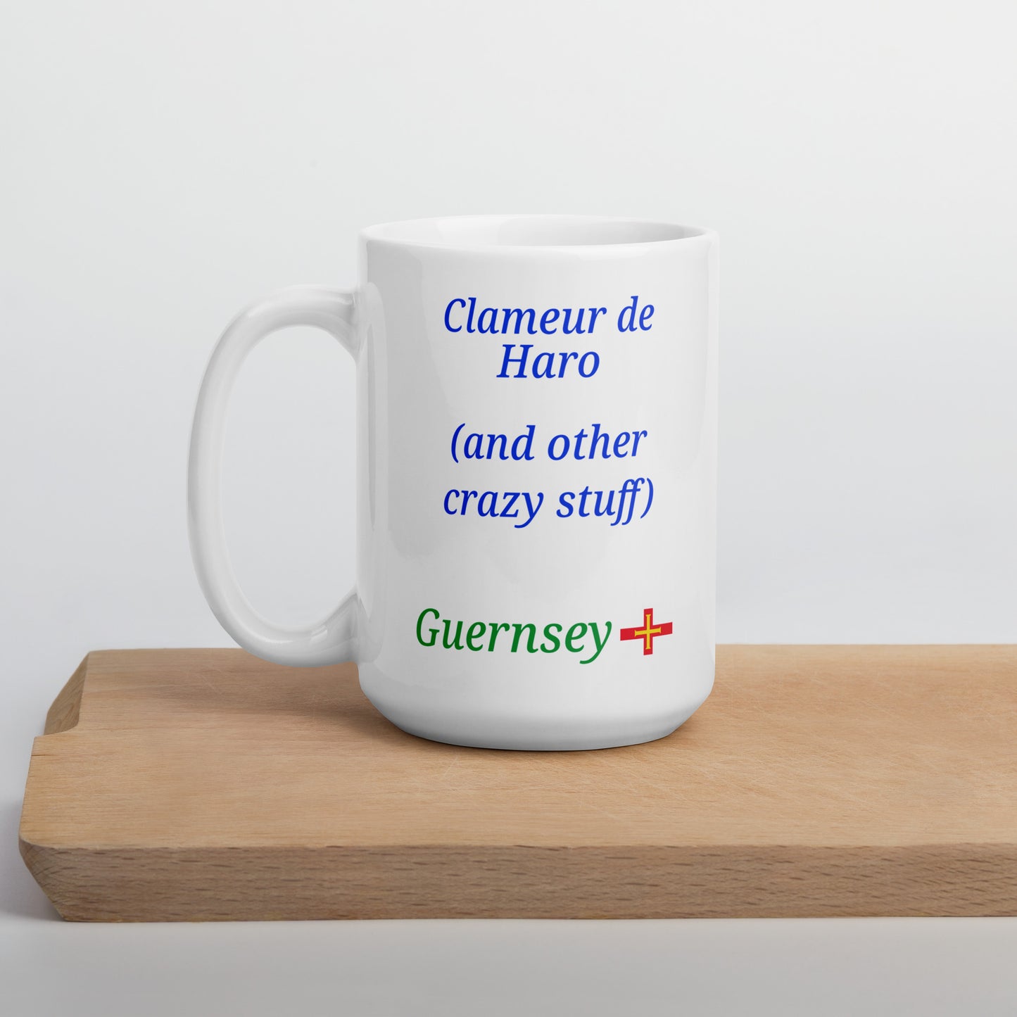 White glossy mug (Clameur de Haro - and other crazy stuff)