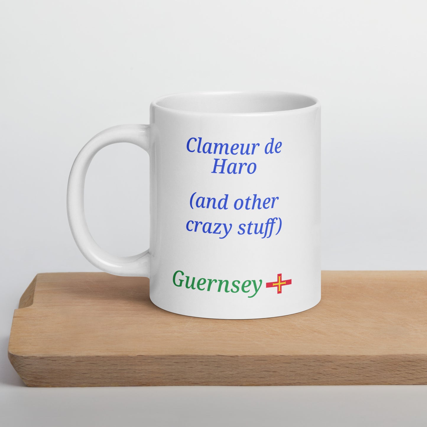 White glossy mug (Clameur de Haro - and other crazy stuff)